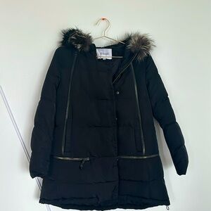 Derek Lam 10 Crosby real fur winter coat ❄️